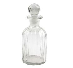 Oval Shape Decorative Glass Bottle Online (Set Of One piece)